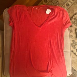 Red J. Crew t-shirt, NWT. Vintage cotton. Size M.